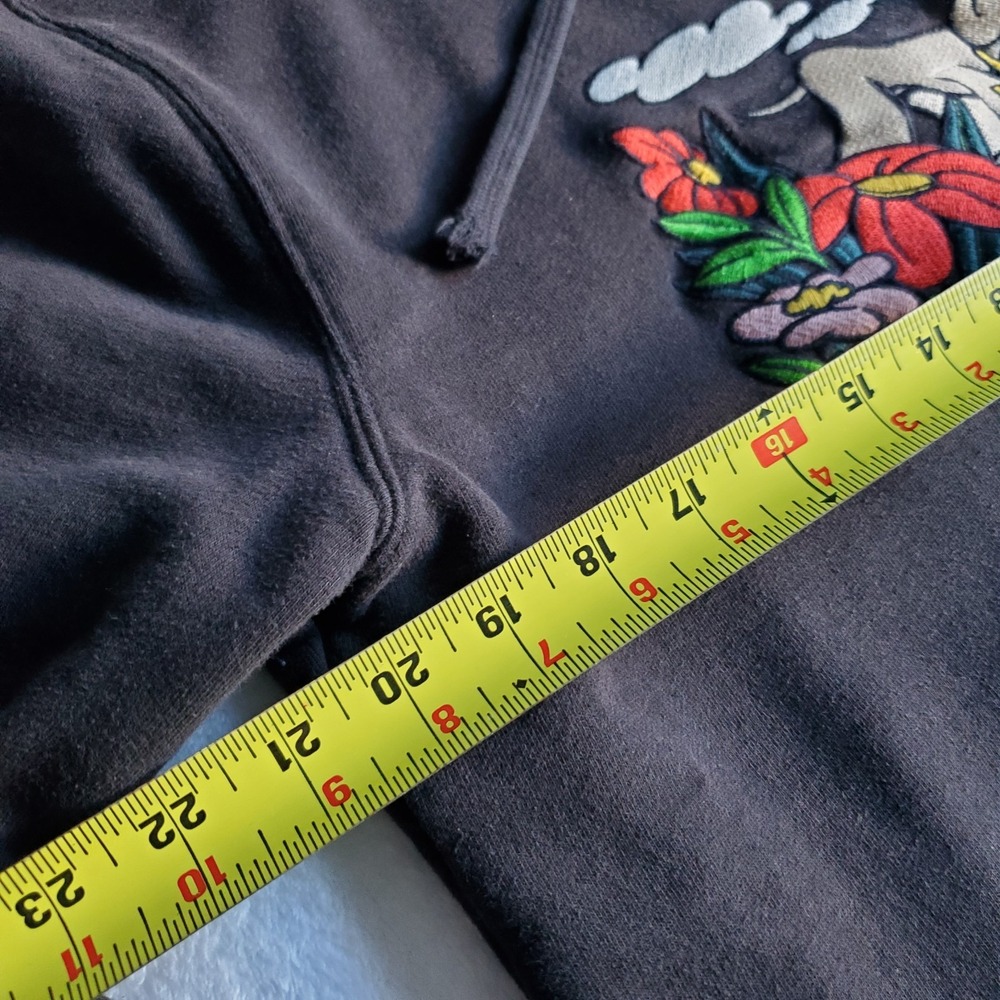 Vans Black Hoodie with Colorful Scooby-Doo Garden Embroidery - Picture 5 of 7